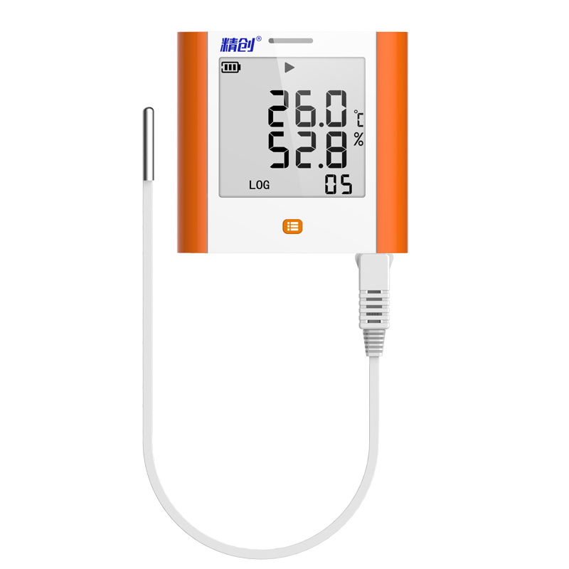 精創大屏溫濕度記錄儀GSP-8 實驗室倉庫車間藥店大棚溫濕度計